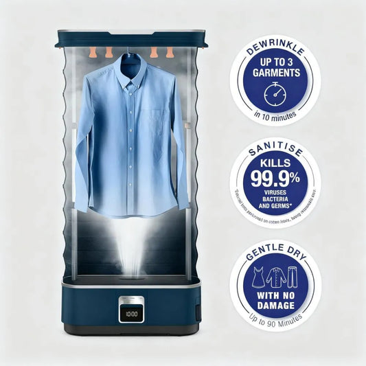 Auto Garment Steamer - Effortless Wrinkle Removal & Fabric Refresh