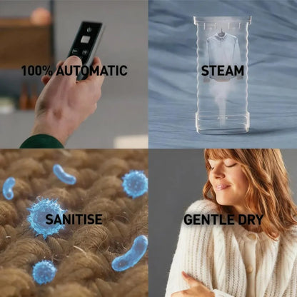 Auto Garment Steamer - Effortless Wrinkle Removal & Fabric Refresh