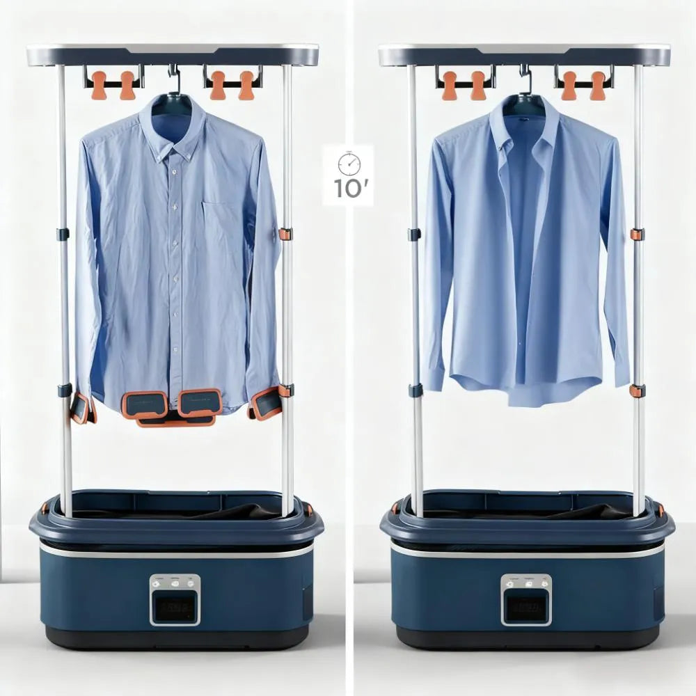 Auto Garment Steamer - Effortless Wrinkle Removal & Fabric Refresh